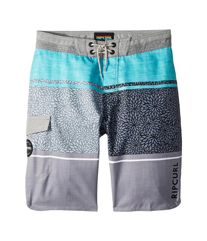 Rip Curl Kids First Point Boardshorts (big Kids) (black) Boy's Swimwear