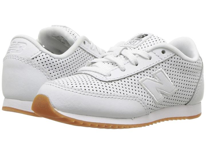 New Balance Kids Kz501v1i (infant/toddler) (white/white) Kids Shoes
