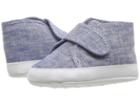 Janie And Jack Hook-and-loop Chambray Sneaker (infant) (chambray) Boy's Shoes