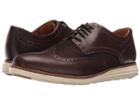 Cole Haan Original Grand Wing Oxford (chestnut Leather/brown Plaid/ivory) Men's Lace Up Casual Shoes