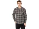 Volcom Flanders Long Sleeve Flannel (black) Men's Clothing
