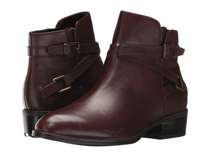 Lauren Ralph Lauren Mehira (dark Brown Burnished Calf) Women's Shoes