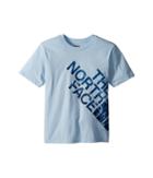 The North Face Kids Short Sleeve Graphic Tee (little Kids/big Kids) (pale Blue/turkish Sea/cosmic Blue) Boy's Clothing