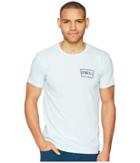 O'neill Trapezoid Short Sleeve Screen Tee (light Blue Heather) Men's T Shirt