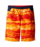 The North Face Kids Hike/water Shorts (little Kids/big Kids) (high Risk Red Horizon Hike Print (prior Season)) Boy's Shorts