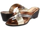 Patrizia Apricot (bronze) Women's Wedge Shoes