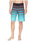 Billabong All Day X Stripe Boardshorts (aqua) Men's Swimwear