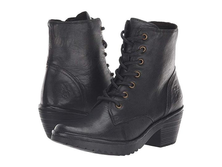 Fly London Woke910fly (black Mousse) Women's Shoes