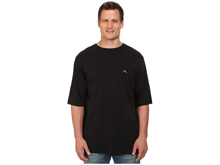 Tommy Bahama Big & Tall Big Tall New Bali Skyline T-shirt (black) Men's T Shirt