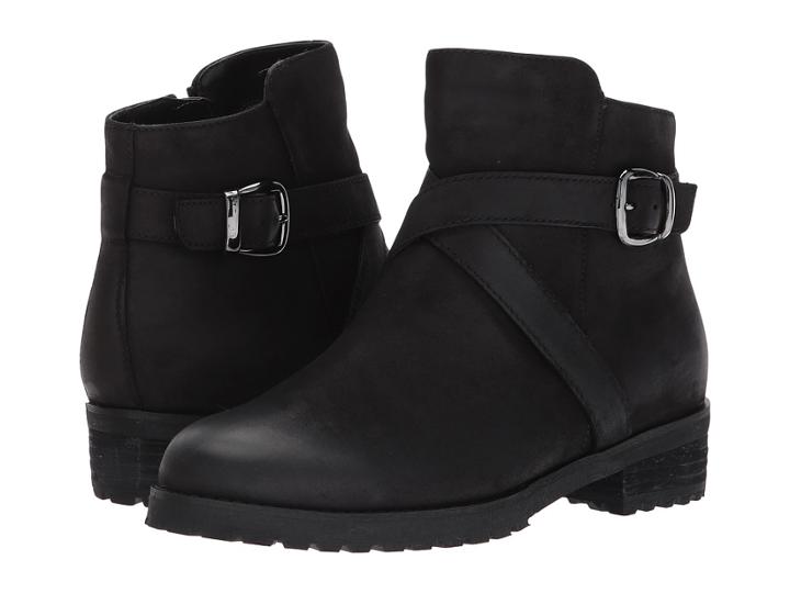 Blondo Varta Waterproof Bootie (black Nubuck) Women's Boots