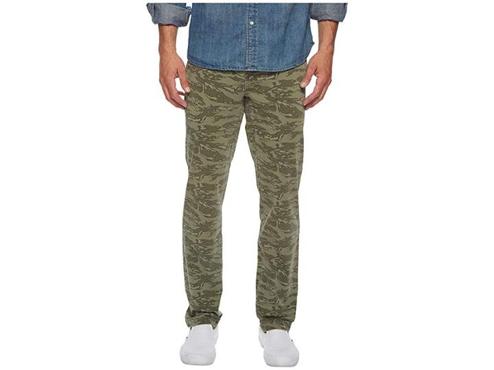 Dockers Slim Tapered Fit Downtime Khaki Smart 360 Flex Pants (cowen Deep Lichen Green) Men's Clothing