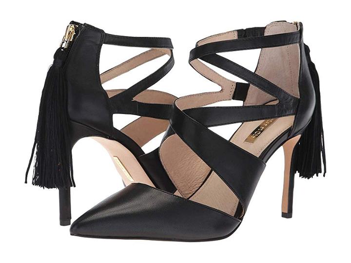 Louise Et Cie Jemmy (black Sofia Calf/eco Kid Suede Thread) High Heels