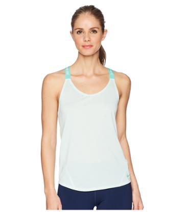 Nike Dry Elastika Training Tank (igloo/light Menta/light Menta) Women's Workout