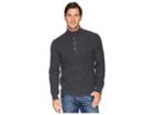Polo Ralph Lauren Textured Loryelle Mock Neck Sweater (charcoal Marl) Men's Sweater