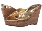 Guess Babsi (oro Synthetic) Women's Wedge Shoes