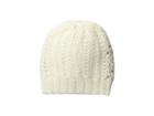Vince Camuto Chunky Herringbone Stitch Hat (white) Caps