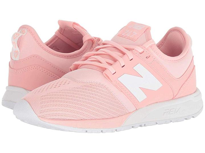 New Balance Classics Wrl247v1 (himalayan Pink/white) Women's Shoes