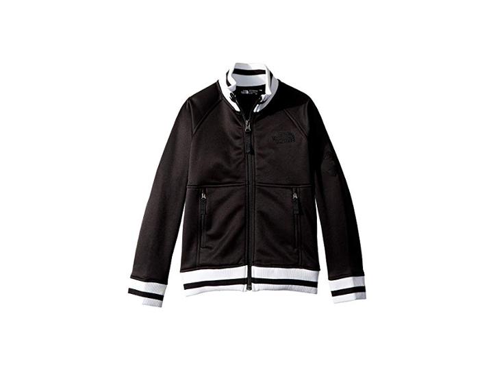 The North Face Kids Takeback Track Jacket (little Kids/big Kids) (tnf Black/tnf White/tnf Black (prior Season)) Boy's Coat