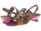 Vaneli Berdine (multi Fushia Blix Squama/clear Vinyl) Women's Sandals