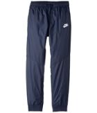 Nike Kids Sportswear Windrunner Pant (little Kids/big Kids) (obsidian/obsidian/white) Boy's Casual Pants