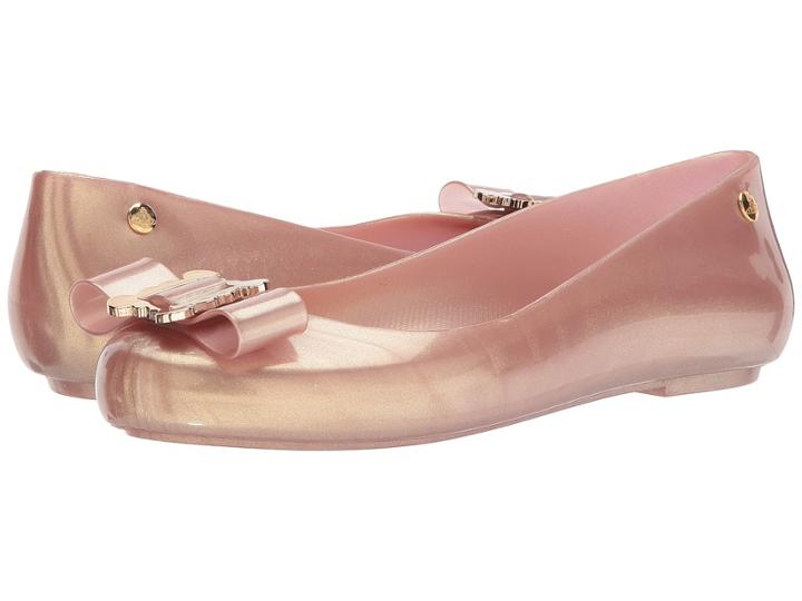 + Melissa Luxury Shoes Vivienne Westwood Anglomania + Melissa Space Love Ii (gold) Women's Shoes