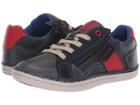 Geox Kids Garcia Boy 33 (little Kid/big Kid) (navy/red) Boy's Shoes