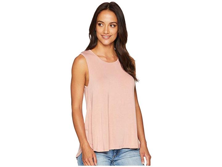 Rock And Roll Cowgirl Tank Top 49-6748 (dusty Rose) Women's Sleeveless