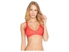 Hurley Quick Dry Hazard Tri Surf Top (rush Coral) Women's Swimwear