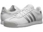 Adidas Originals Samoa Leather (footwear White/silver Metallic/clear Grey) Women's Soccer Shoes