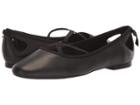 Athena Alexander Saint Paul Flat (black Smooth Leather) Women's Flat Shoes