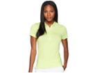 Callaway Opti-dritm Micro-hex Short Sleeve Polo (sharp Green) Women's Short Sleeve Pullover