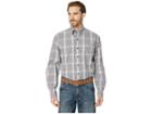 Stetson 1866 Birch Check (black) Men's Clothing