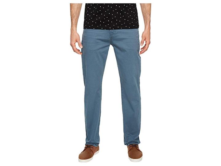 7 For All Mankind The Straight Tapered Straight Leg W/ Clean Pocket In Blue Wave (blue Wave) Men's Jeans