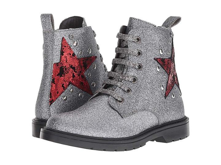 Naturino Camden Aw18 (little Kid/big Kid) (silver) Girl's Shoes