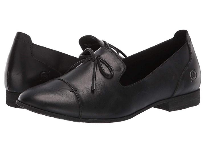 Born Gallatin (black Full Grain Leather) Women's Shoes