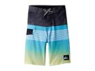 Quiksilver Kids Highline Lava Divison Boardshorts (toddler/little Kids) (cyan Blue) Boy's Swimwear