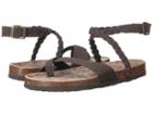 Muk Luks Estelle (dark Brown) Women's Sandals