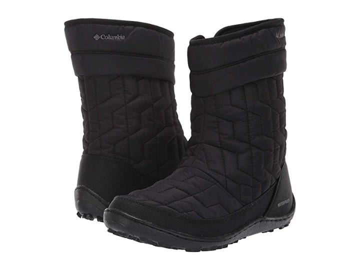 Columbia Mission Creek Slip Waterproof (black) Women's Cold Weather Boots