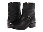 Frye Lynn Strap Short (black Soft Antique) Cowboy Boots