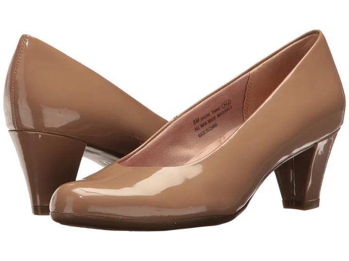 Aerosoles Shore Thing (light Tan Patent) High Heels