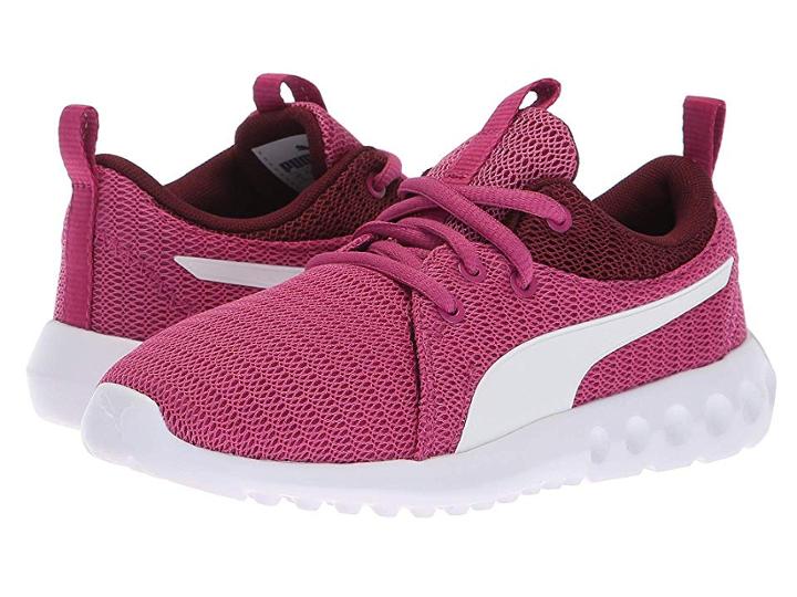 Puma Kids Carson 2 (little Kid/big Kid) (magenta Haze/fig/puma White) Girls Shoes