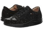 Finn Comfort Ikebukuro (nerogold/black Duchy/patent) Women's Lace Up Casual Shoes