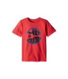 Life Is Good Kids Groovy Guitar Crusher Tee (little Kids/big Kids) (americana Red) Boy's T Shirt
