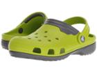Crocs Duet (volt Green/graphite) Clog Shoes