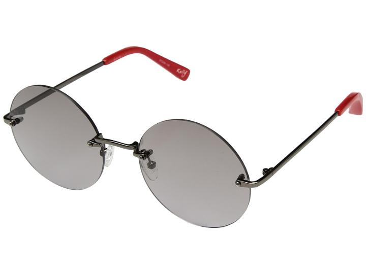 Elizabeth And James Kelly (black/smoke Gradient Lens) Fashion Sunglasses