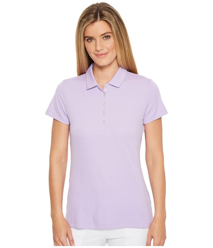 Puma Golf Pounce Polo (purple Rose) Women's Short Sleeve Pullover