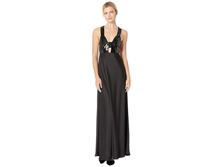 Jill Jill Stuart T-back Sequin Dress (black) Women's Dress
