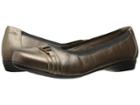 Clarks Kinzie Light (pewter Leather) Women's Flat Shoes