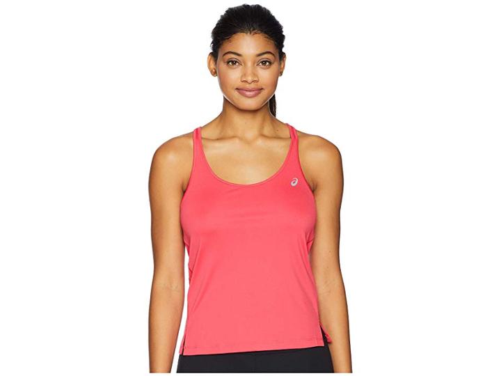 Asics Legends Loose Tank Top (pixel Pink) Women's Sleeveless