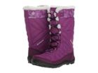 Columbia Kids Minxtm Mid Iii Print Omni-heattm (little Kid/big Kid) (plum/crown Jewel) Girls Shoes